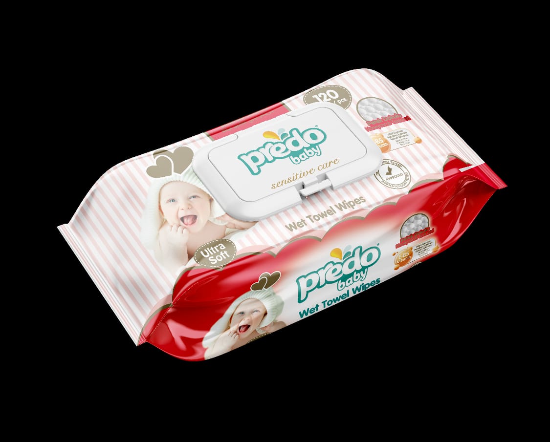 مناديل الأطفال 120 قطعة